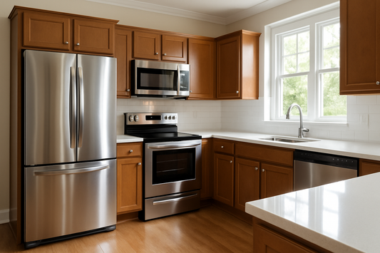ok how about just a picture of  a kitchen with clean appliances
